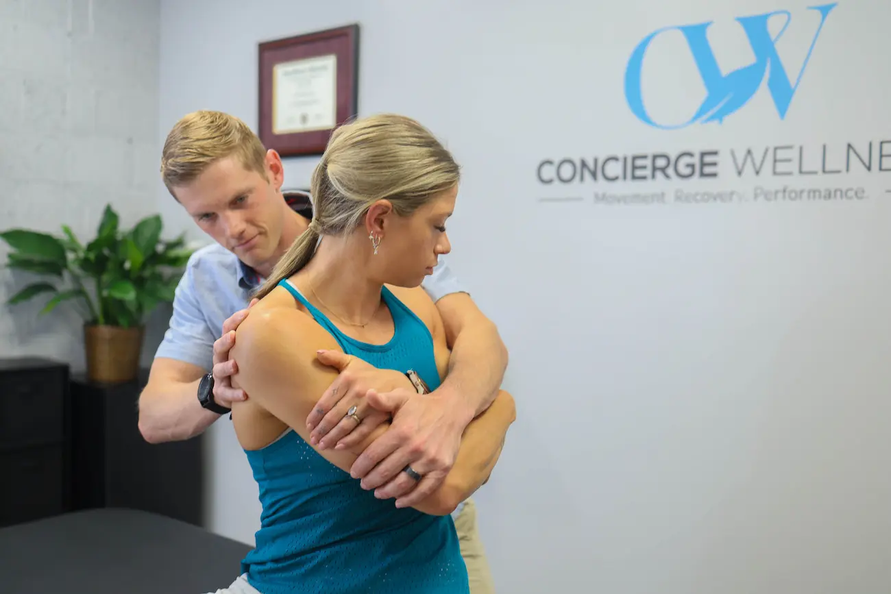 Dr. Wade providing guidance and treatment