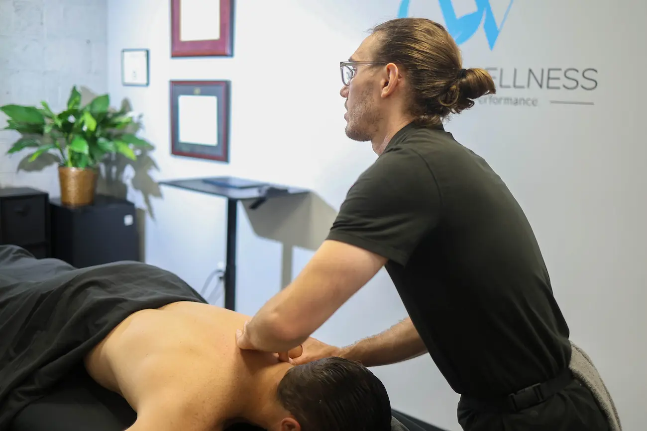 Dr. Wade providing guidance and treatment